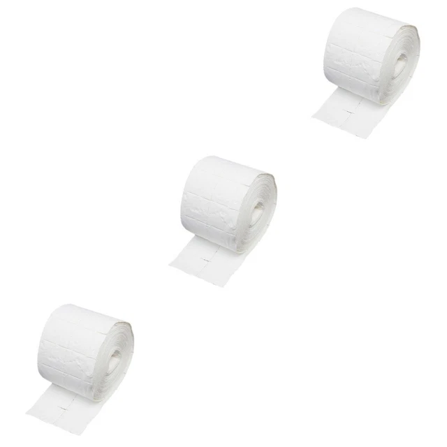 3 rollos toallas almohadillas de limpieza facial toalla de baño