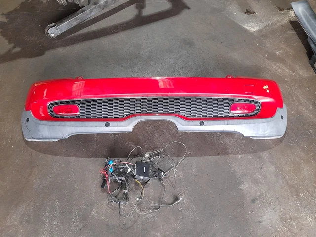 MINI COOPER S R56 R57 Rear Bumper With Parking Sensors Chili Red 2008 £ ...
