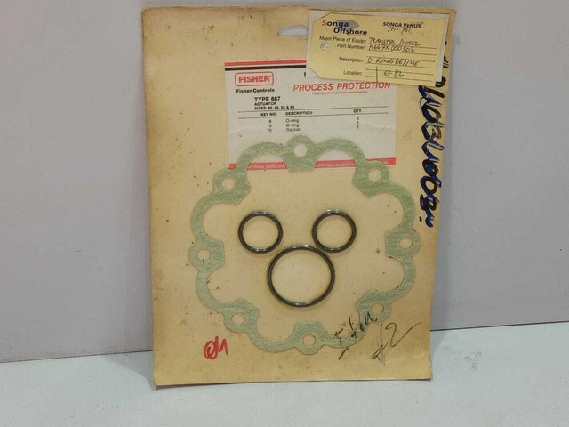 Fisher R667X000302 Repair Kit, Type 667 Size 30 - Valve Repair Parts
