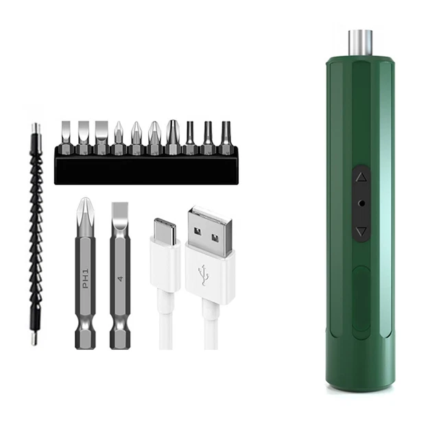 Cacciavite Elettrico Cacciavite Forte Magnetico Set Attrezzi Ricarica USB
