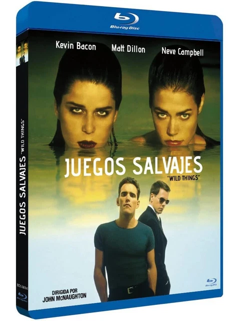 Wild Things- Matt Dillon, Neve Campbell, Kevin bacon  - Blu-Ray  dt. Ton -