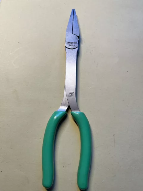 Snap-On 8" Duck Bill Pliers Soft Grip Green 61CF