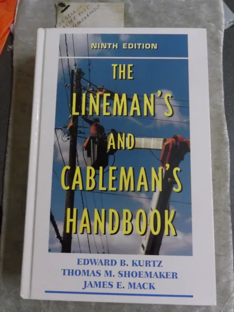 express postage The Lineman's And Cableman's Handbook OzSellerFasterPost!