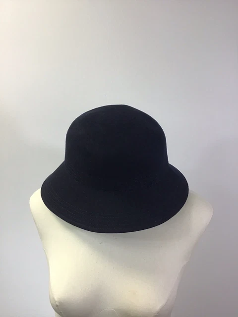 Vintage Toucan Collection Woman’s Navy Blue Hat 100% Wool