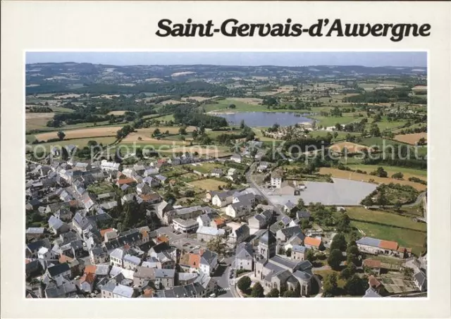 11893782 Saint-Gervais-d Auvergne Fliegeraufnahme Au Fond Etang Philippe camping