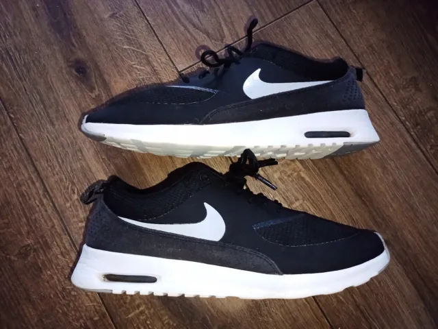Mens Nike Air Max Thea Trainers Size 8 UK In Black