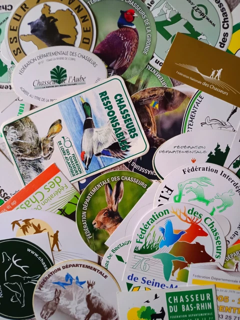 AUTOCOLLANT. CHASSE. FEDERATION DEPARTEMENTALE des CHASSEURS du Calvados EUR 3,50 - FR AUTOCOLLANT. CHASSE. FEDERATION DEPARTEMENTALE des CHASSEURS du Calvados EUR 3,50 - FR