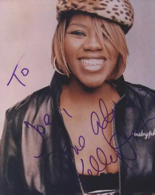 Kelly Price authentic signed rap 8x10 photo W/Certificate Autographed (A0644)
