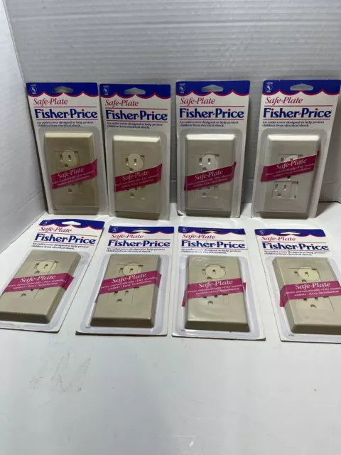 Fisher Price Safe-Plate Outlet Covers 1995
