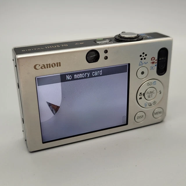 Canon PowerShot SD1000 IXUS 70 7,1 megapixel fotocamera digitale compatta argento testato 6