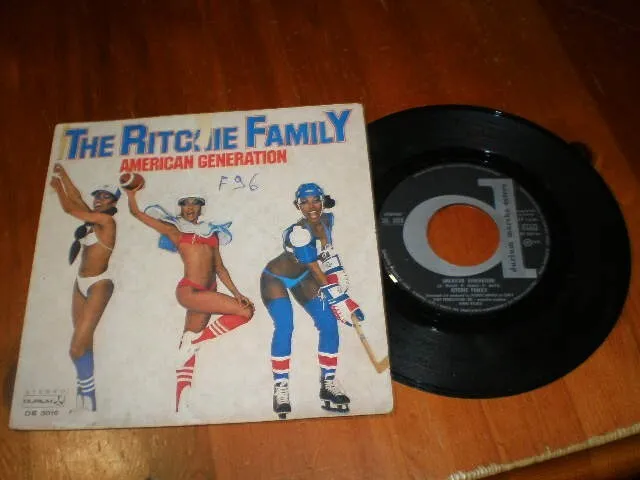 THE RITCHIE FAMILY-American Generation/Music Man-Disco 45 gg.-DURIUM ESTERE-1978
