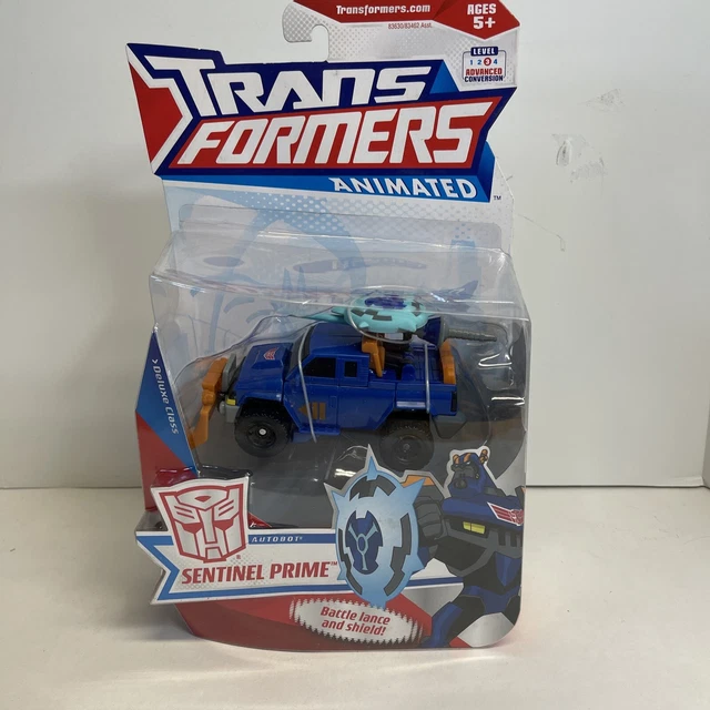 HASBRO TRANSFORMERS ANIMATED Deluxe Sentinel Prime Action Figure 45.95