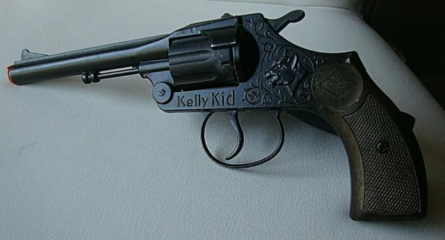 Pistola giocattolo in metallo MONDIAL KELLY KID 8 colpi da collezione