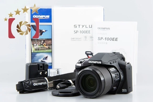 Near Mint!! Olympus Stylus SP-100EE 16.0 MP Digital Camera w/ Box