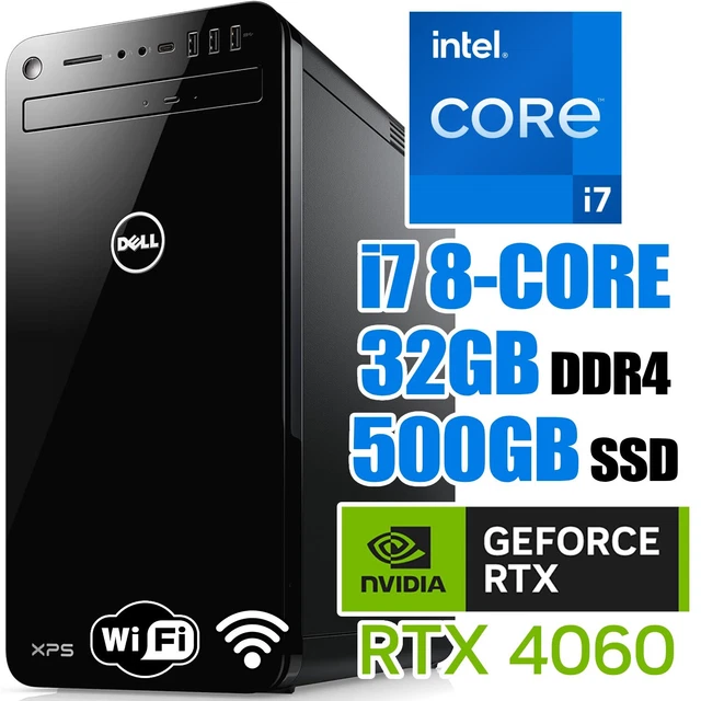 DELLXPS8930 i7-9700K/16GB/GTX1650/HDD1TB DELL XPS8930 第9世代Core