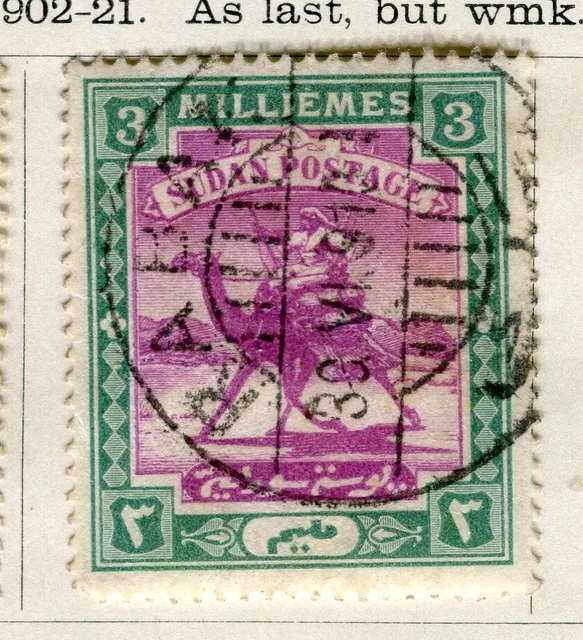 BRITISH E.AFRICA PROTECTORATE; 1902 Camel Rider issue fine used 3m. value
