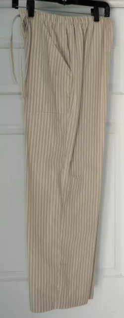 Liz Claiborne Lizsport Womens Linen Blend Size M Medium Pants