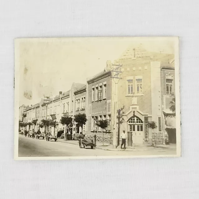 1931 Original Photo Japanese Political Headquarters Hoten Road Qingdao Tsingtao 2
