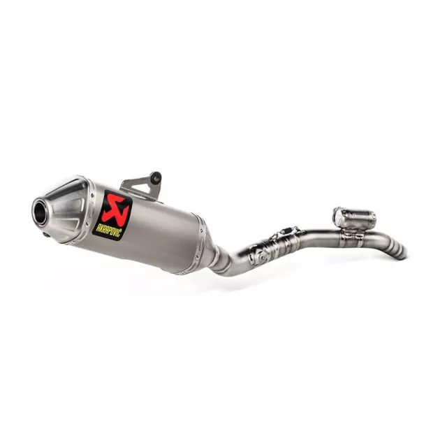 Akrapovic Scarico Titanio Sistema Completo 1-1 Conico Suzuki RM-Z250 2018-2022