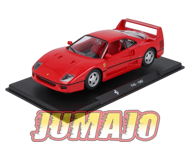 Ferrari f40 1987 made in italie burago 1/18 - Modélisme