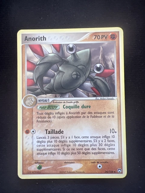 Anorith 26/108 - EX Power Keepers Pokemon Card