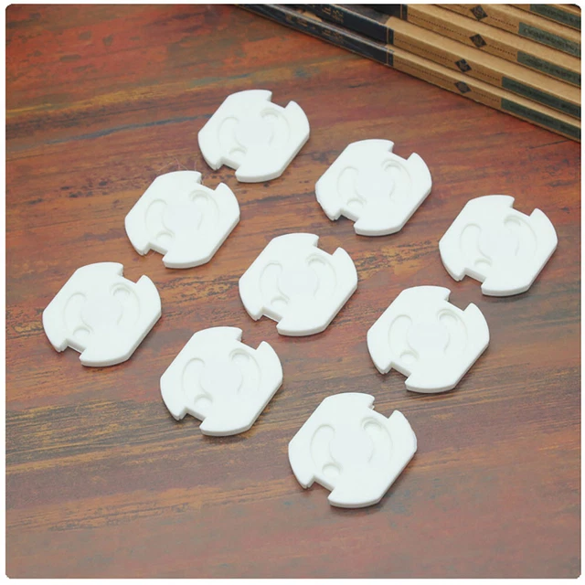 10Pcs Baby Safety Sower Socket Protection Cover Insulation Hole Round