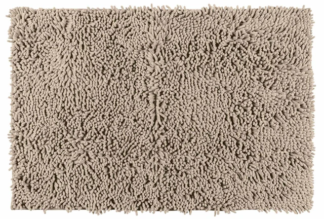 WENKO Bade Teppich CHENILLE 50x80 cm Matte Vorleger Dusche Rutschfest Mikrofaser