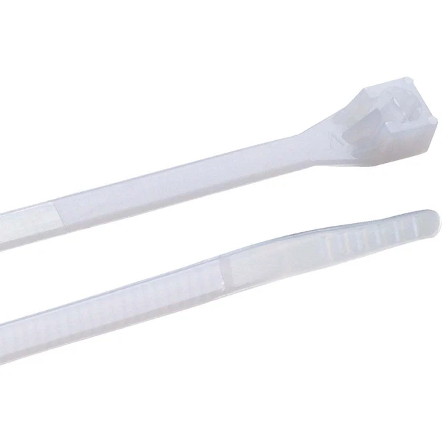 Gardner Bender 8 pulgadas x 0,17 pulgadas Corbata de cable liberable de nailon de color natural