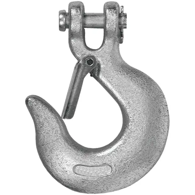 Campbell 5/16 In. Grade 43 Clevis Slip Hook With Latch T9700524 Campbell