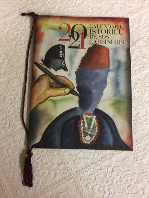 Calendario Carabinieri 2021 Dialetto Sardo