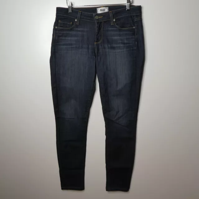 Paige Jeans Womens Size 29 Verdugo Ultra Skinny Mid Rise Dark Wash Denim