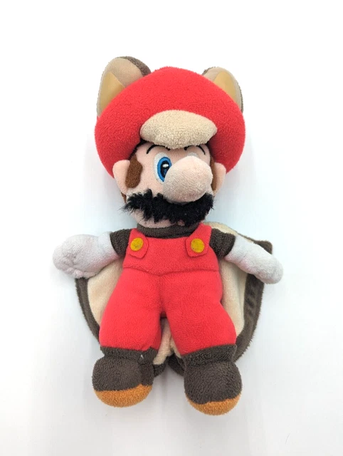 Little Buddy Super Mario - Peluche Scoiattolo Volante Mario 9 Pollici