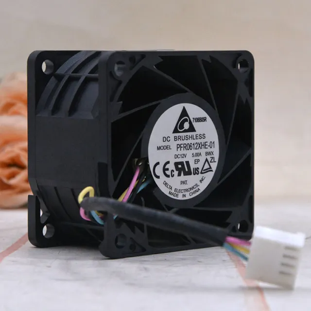 1PC   high speed and large air volume 12V 5.00A 6038 PFR0612XHE-01 6cm