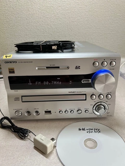 ONKYO オンキヨー NFR-9TX (S) CD/SD/USB レシーバー