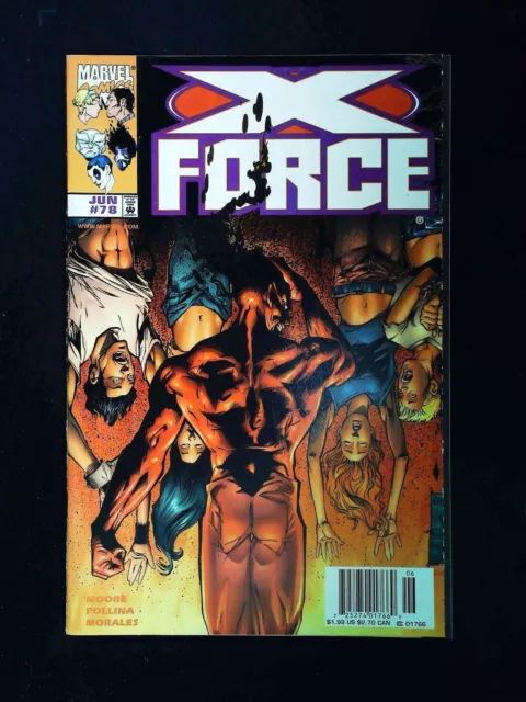 X-Force #78 (1St Series) Marvel Comics 1998 Vf/Nm Newsstand