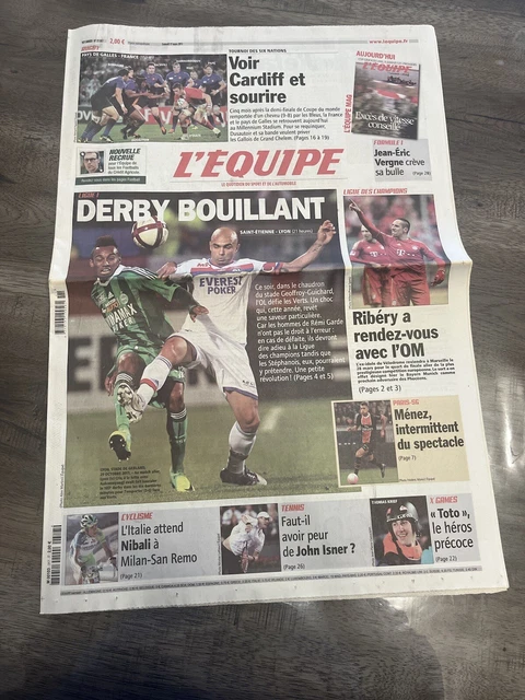 L'Equipe Magazine 2/03/1985; Jérome Gallion/ Patrick