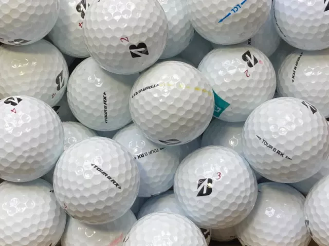 50 Balles de Golf bridgestone tour B Rx AAA / AAAA lakeballs Voitures Brx Br X