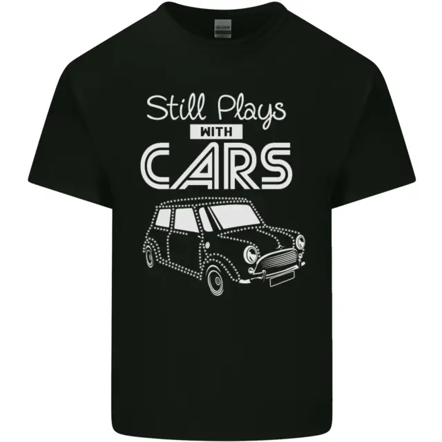 T-shirt top Still Plays with Cars Classic Enthusiast da uomo in cotone