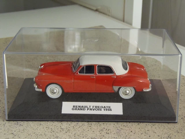 CIJ 3.52A Renault Frégate Grand Pavois Gris/Rouge 1:43 – Miniature Collection