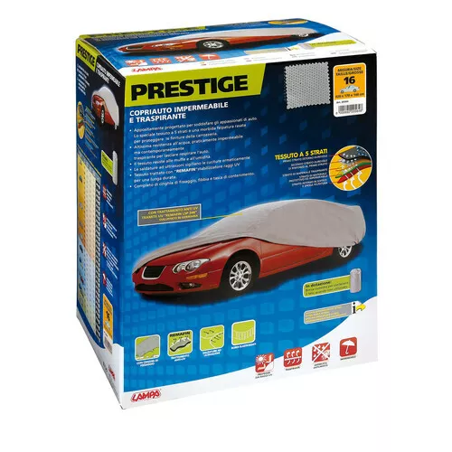 Prestige, copriauto - 16 - cm 140x170x420  5 strati Morbida felpatura rasata 2