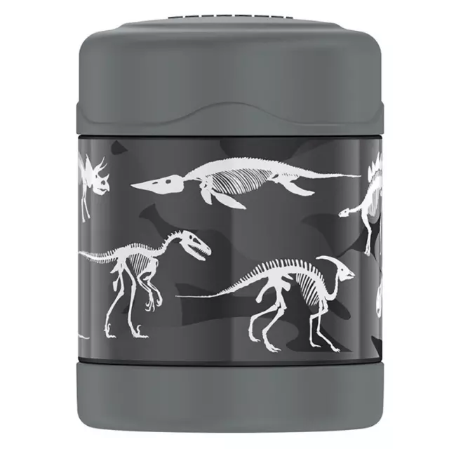 100% Genuine! THERMOS Funtainer S/S 290 ml Vacuum Insulated Food Jar Dinosaur!