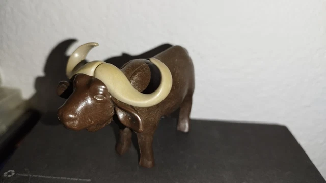 Lot Playmobil Vintage Safari – 3414 – Bédouin, éléphant, Caméra, Arbre – Avec Boîte