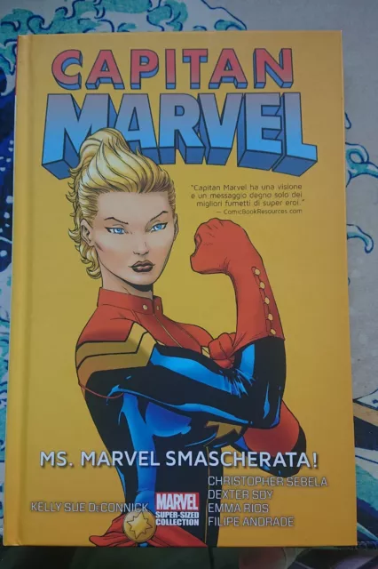 Capitan Marvel Ms. Marvel smascherata Marvel Super-Sized Collection # 13