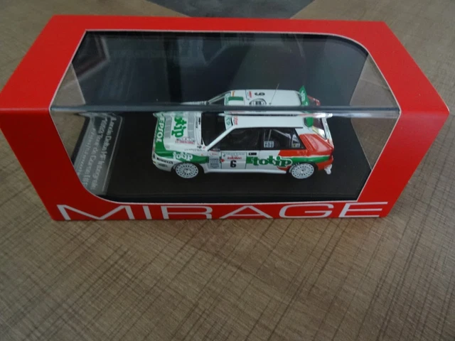 HPI Mirage 1:43 - 1 - Model Car - Lancia Stratos HF 1981 Tour De Corse N 10 B Darniche A Mahe Rally