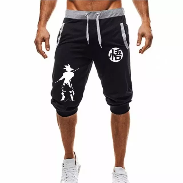 Short Dragon Ball Sport Bermuda Son Goku Pantacourt Taille Et Couleur Choix