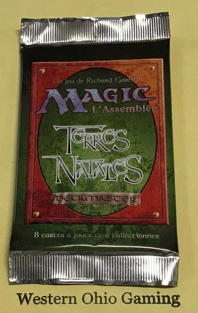 MAGIC THE GATHERING FRENCH Homelands Booster Pack NEW MTG TCG CCG $19.99 - PicClick MAGIC THE GATHERING FRENCH Homelands Booster Pack NEW MTG TCG CCG $19.99 - PicClick