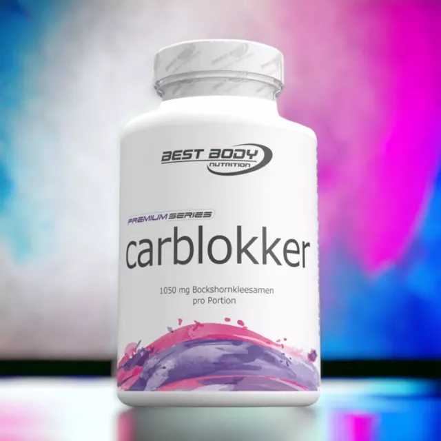 Best Body Nutrition Carblokker 100 Kapseln mit 3 mg Zink pro Kapsel 191,05€/kg