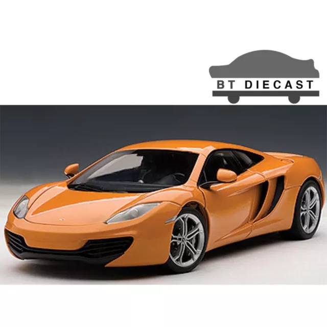 Autoart Mclaren Mp4-12C 1/18 Model Car Orange 76006