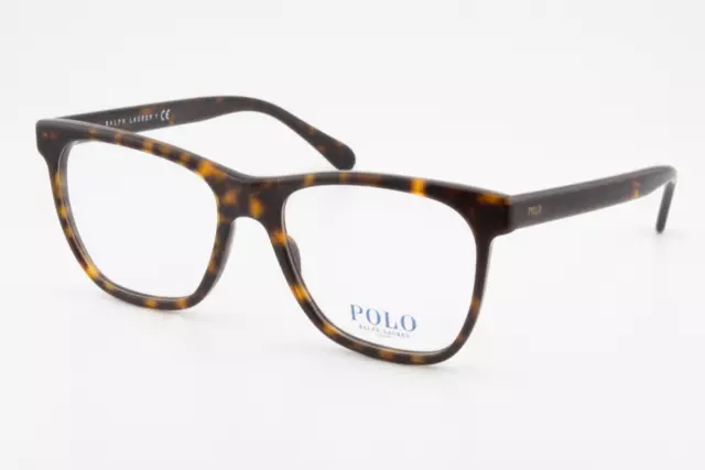 Polo Ralph Lauren PH2179 5602 Male Square Glasses Frames Dark Havana 55mm