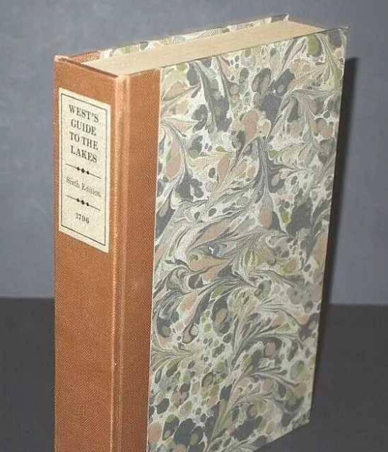 * Rare * Thomas West A Guide To The Lakes 6th Edition 1796